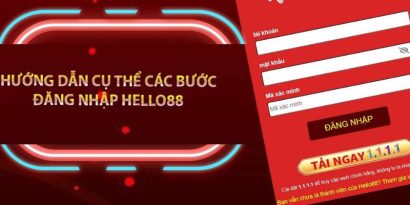 Biểu mẫu đăng nhập Hello88